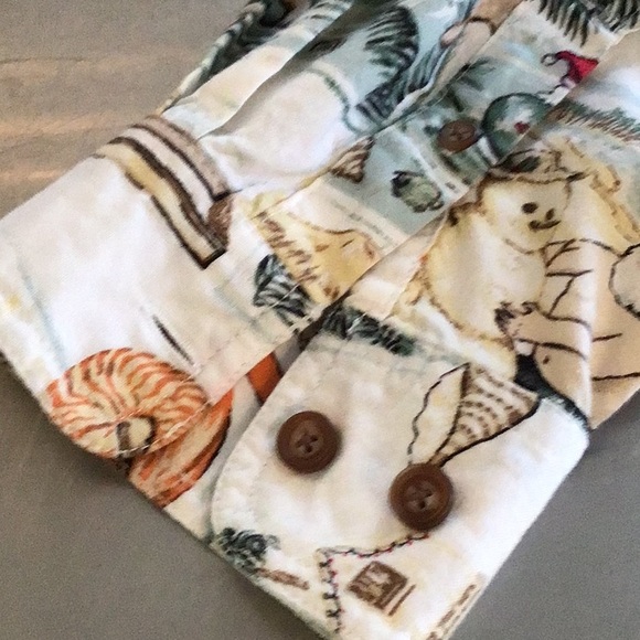 “Santa on Vacation”, long sleeve, by Clearwater Outfitters. - Picture 2 of 5